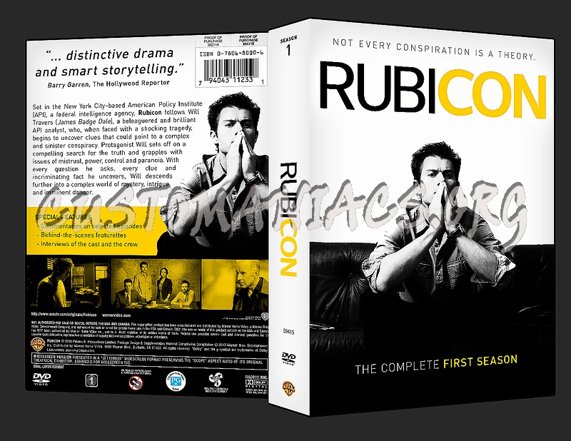 Rubicon (Season 1) dvd cover