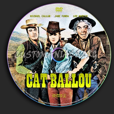 Cat Ballou dvd label