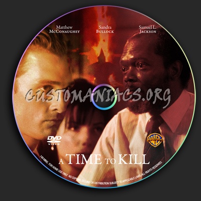 A Time To Kill dvd label