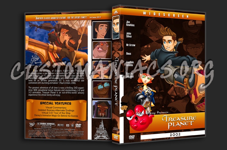 Treasure Planet - 2002 dvd cover