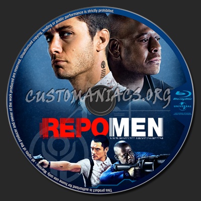 Repo Men blu-ray label