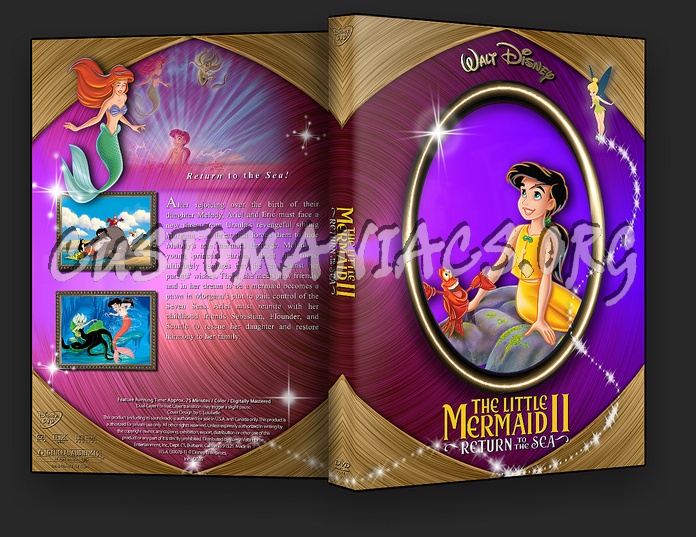 Little Mermaid 2 dvd cover