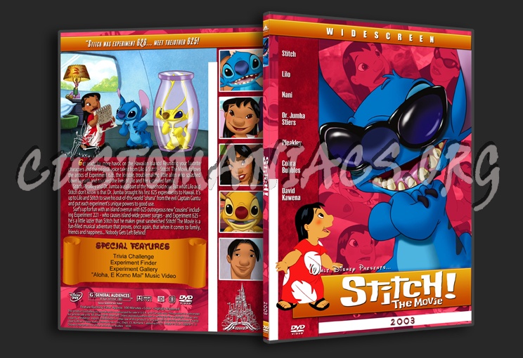Stitch! the Movie - 2003 dvd cover