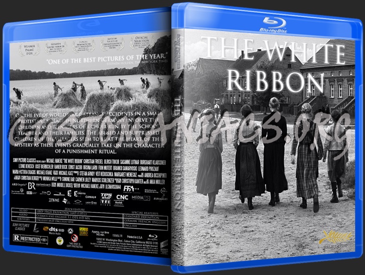 The White Ribbon blu-ray cover