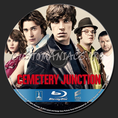 Cemetery Junction blu-ray label