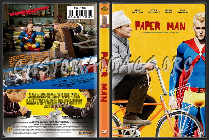 Paper Man dvd cover