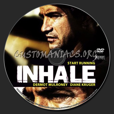 Inhale dvd label