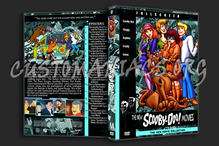 The Scooby-Doo Movie Collection dvd cover