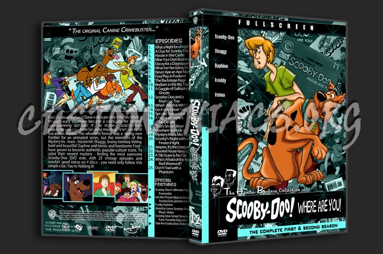 Scooby-Doo Where Are You! dvd cover