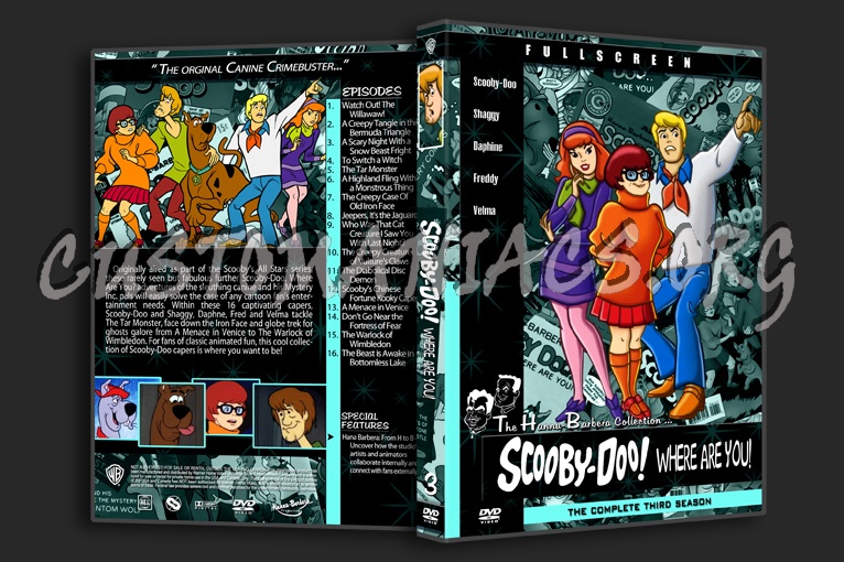 Scooby-Doo Where Are You! dvd cover