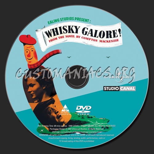 Whisky Galore! dvd label