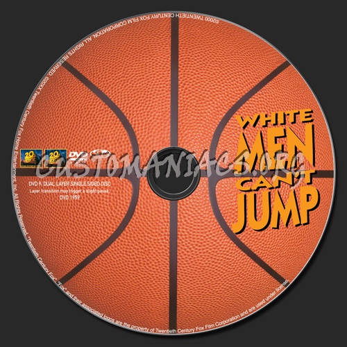 White Men Can't Jump dvd label