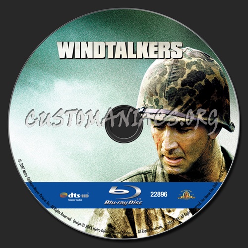 Windtalkers blu-ray label