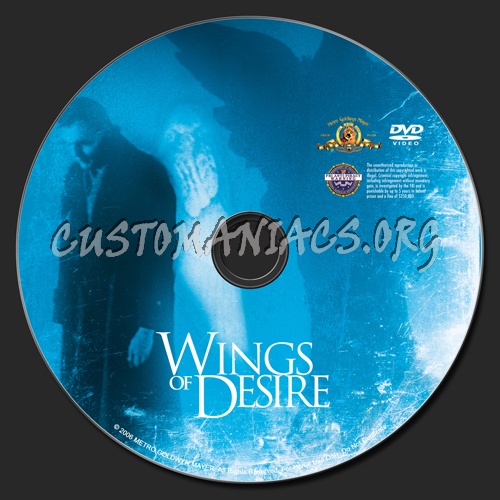Wings of Desire dvd label