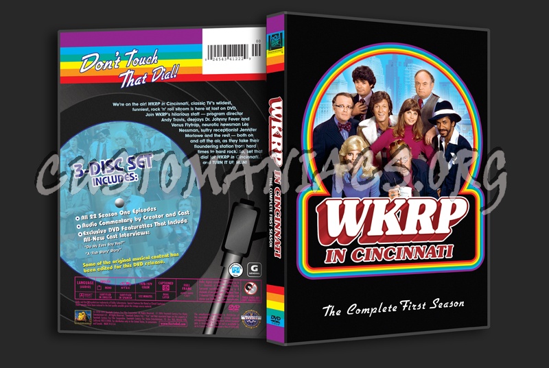 WKRP In Cincinnati Season 1 dvd cover