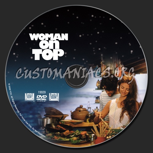 Woman on Top dvd label