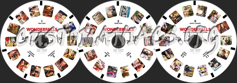 Wonderfalls dvd label