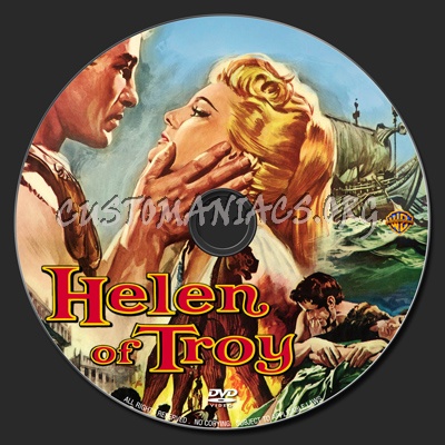 Helen Of Troy dvd label