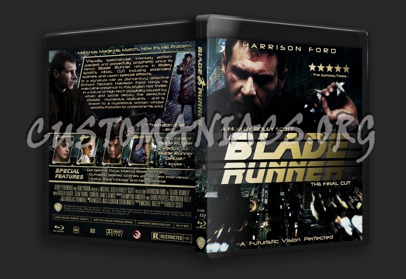 Blade Runner blu-ray cover