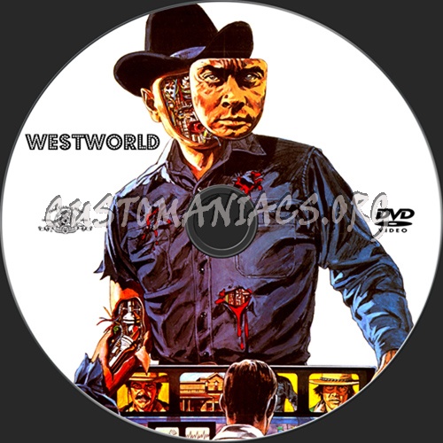 Westworld dvd label