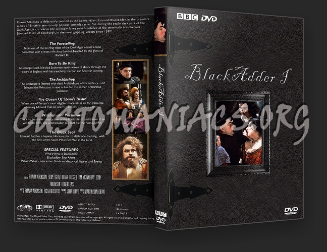 Blackadder Complete Season 1-5 dvd cover