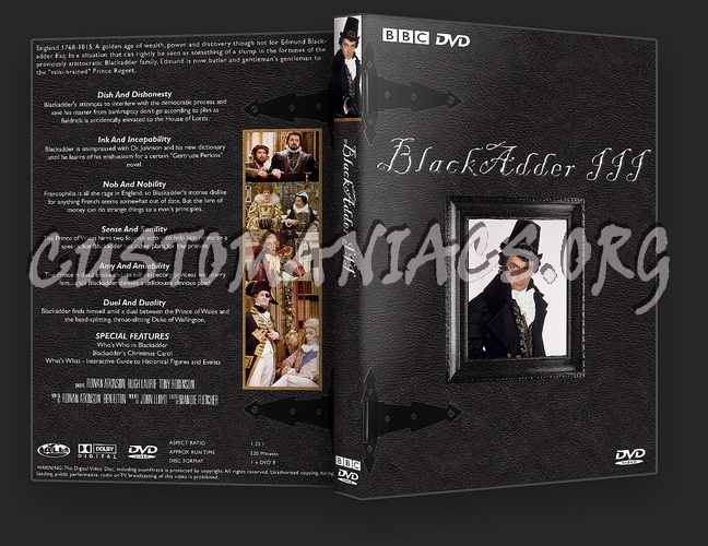 Blackadder Complete Season 1-5 dvd cover