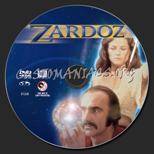 Zardoz dvd label