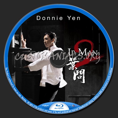 Ip Man 2 blu-ray label