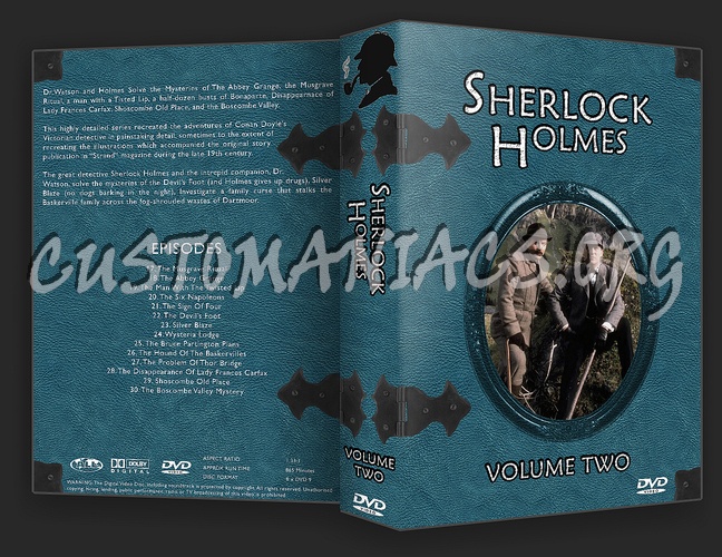 Sherlock Holmes Complete Collection dvd cover