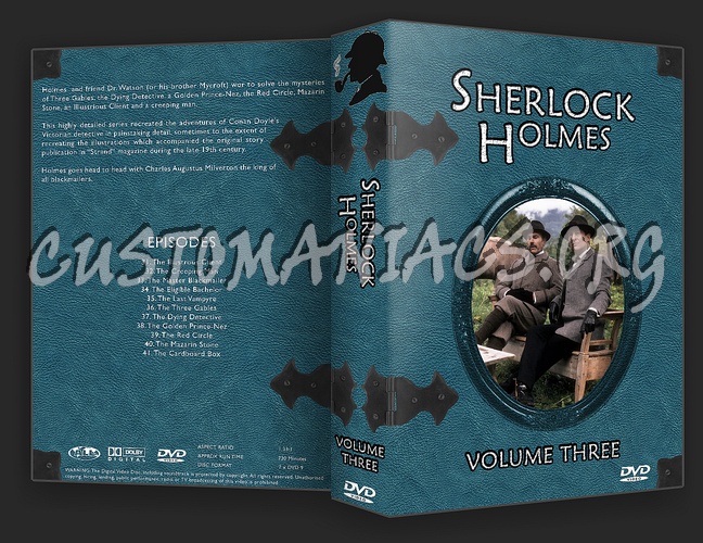 Sherlock Holmes Complete Collection dvd cover