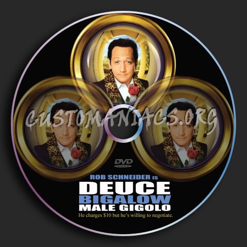 Deuce Bigalow Male Gigolo dvd label