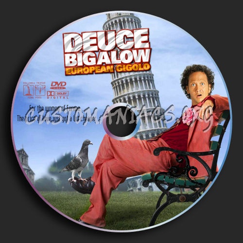 Deuce Bigalow European Gigolo dvd label