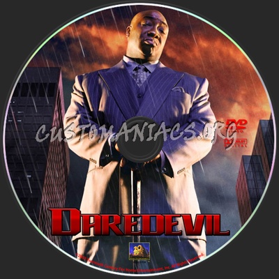 Daredevil dvd label