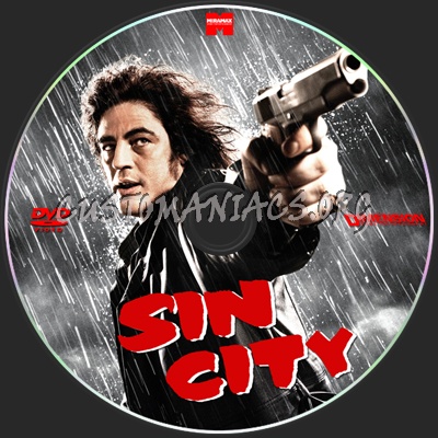 Sin City dvd label