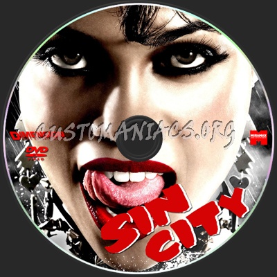 Sin City dvd label