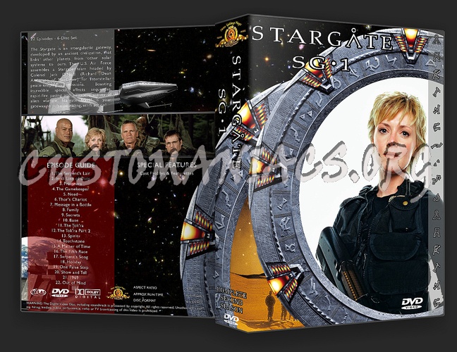 Stargate SG-1 Complete Season 1-10 dvd cover