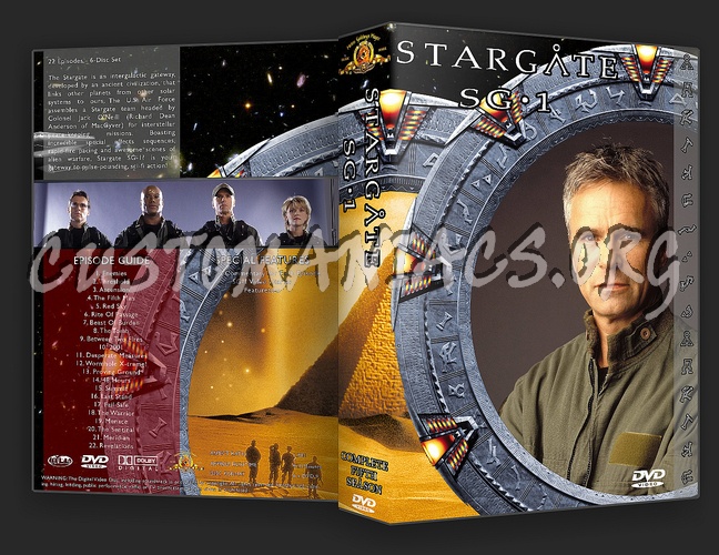 Stargate SG-1 Complete Season 1-10 dvd cover