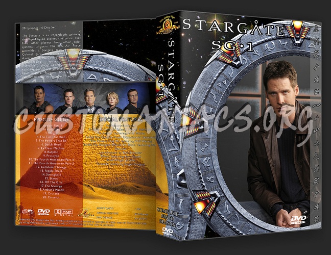 Stargate SG-1 Complete Season 1-10 dvd cover