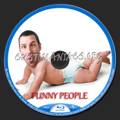Funny People blu-ray label