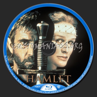 Hamlet blu-ray label