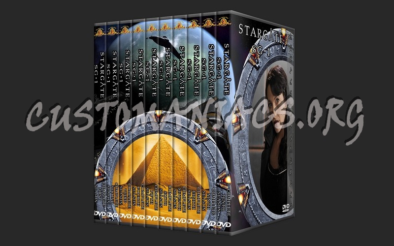 Stargate SG-1 Complete Season 1-10 dvd cover