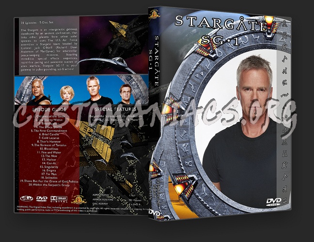 Stargate SG-1 Complete Season 1-10 dvd cover