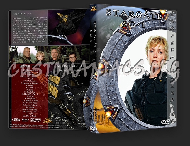 Stargate SG-1 Complete Season 1-10 dvd cover