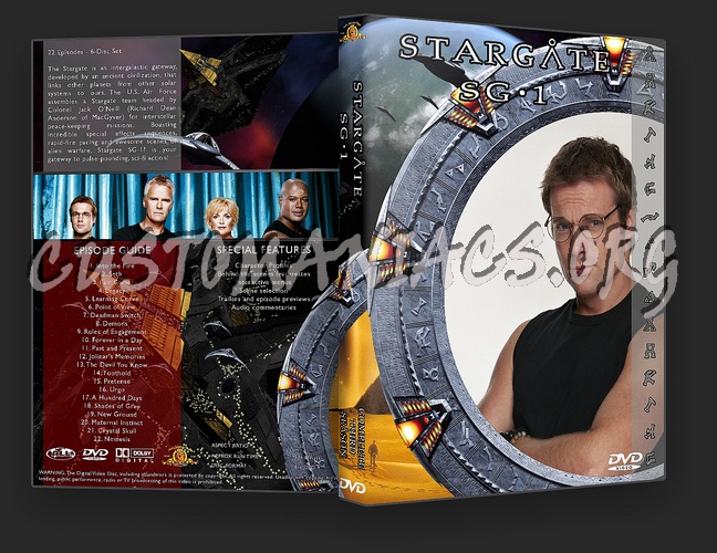 Stargate SG-1 Complete Season 1-10 dvd cover