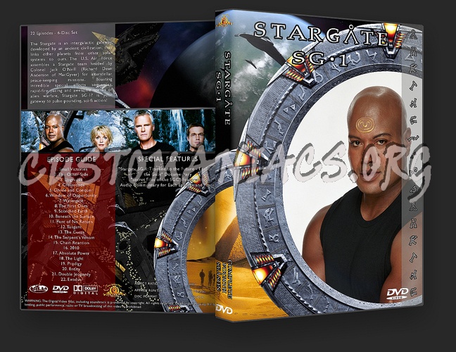 Stargate SG-1 Complete Season 1-10 dvd cover