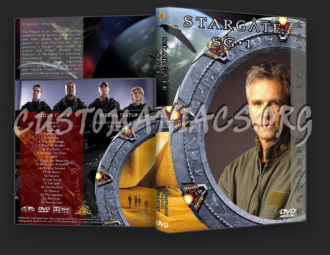 Stargate SG-1 Complete Season 1-10 dvd cover