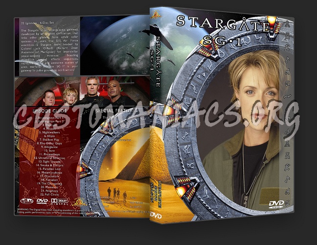 Stargate SG-1 Complete Season 1-10 dvd cover