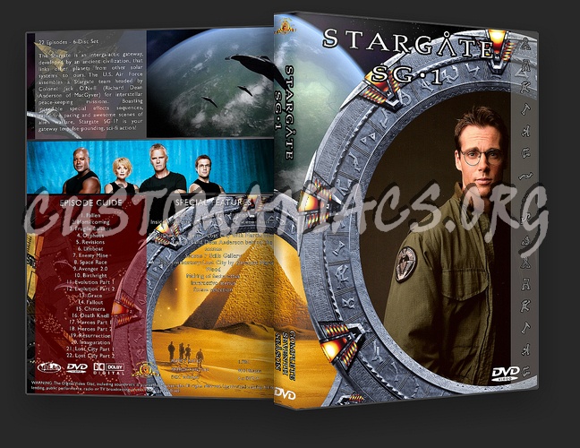 Stargate SG-1 Complete Season 1-10 dvd cover