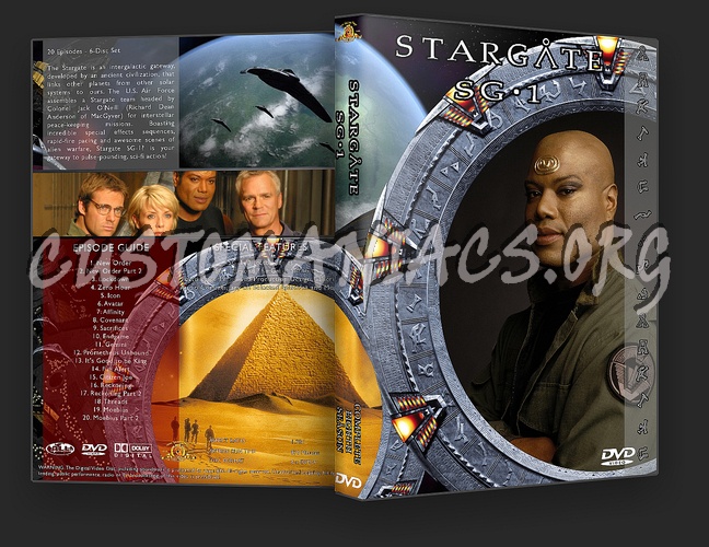 Stargate SG-1 Complete Season 1-10 dvd cover