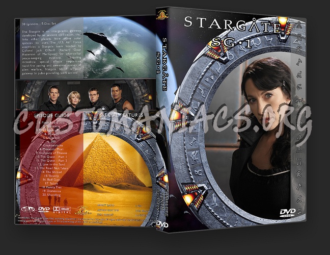 Stargate SG-1 Complete Season 1-10 dvd cover